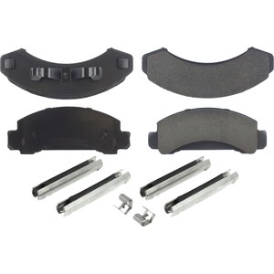 Centric Brake Parts - 105.0387 - Posi-Quiet Ceramic Brake Pads with Shims and Har