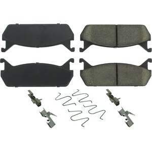 Centric Brake Parts - 105.0458 - Posi-Quiet Ceramic Brake Pads with Shims and Har