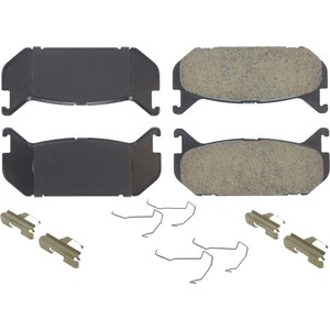 Centric Brake Parts - 105.0584 - Posi-Quiet Ceramic Brake Pads with Shims and Har