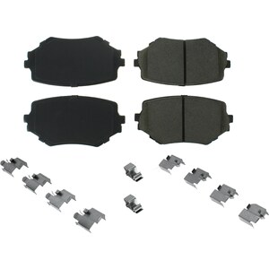 Centric Brake Parts - 105.068 - Posi-Quiet Ceramic Brake Pads with Shims and Har