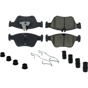 Centric Brake Parts - 105.071 - Posi-Quiet Ceramic Brake Pads with Shims and Har