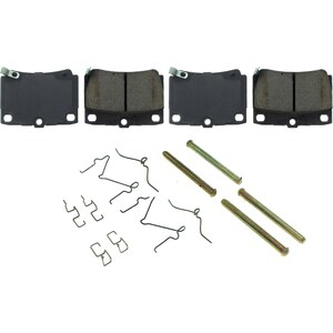 Centric Brake Parts - 105.0733 - Posi-Quiet Ceramic Brake Pads with Shims and Har