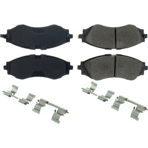 Centric Brake Parts - 105.0797 - Posi-Quiet Ceramic Brake Pads with Shims and Har