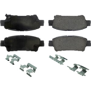 Centric Brake Parts - 105.0995 - Posi-Quiet Ceramic Brake Pads with Shims and Har