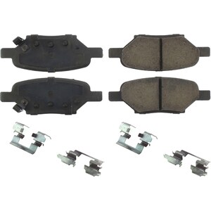 Centric Brake Parts - 105.1033 - Posi-Quiet Ceramic Brake Pads with Shims and Har