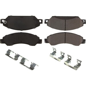 Centric Brake Parts - 105.1092 - Posi-Quiet Ceramic Brake Pads with Shims and Har
