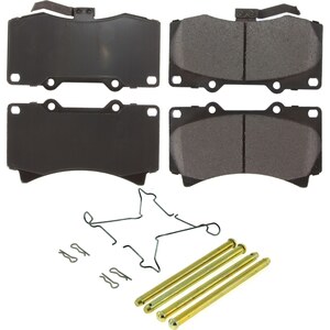 Centric Brake Parts - 105.1119 - Posi-Quiet Ceramic Brake Pads with Shims and Har