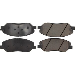 Centric Brake Parts - 105.1202 - Posi-Quiet Ceramic Brake Pads with Shims and Har