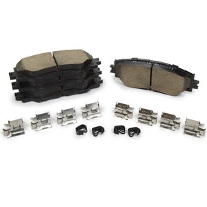 Centric Brake Parts - 105.121 - Posi-Quiet Ceramic Brake Pads with Shims and Har