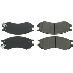 Centric Brake Parts - 106.0507 - Posi-Quiet Extended Wear Brake Pads with Shims a