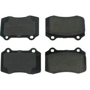 Centric Brake Parts - 106.0601 - Posi-Quiet Extended Wear Brake Pads with Shims a