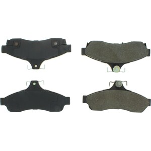 Centric Brake Parts - 106.0628 - Posi-Quiet Extended Wear Brake Pads with Shims a