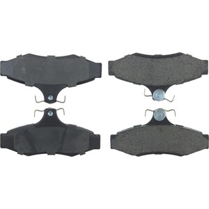 Centric Brake Parts - 106.0724 - Posi-Quiet Extended Wear Brake Pads with Shims