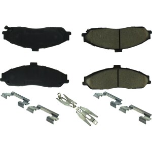 Centric Brake Parts - 106.0731 - Posi-Quiet Extended Wear Brake Pads with Shims a