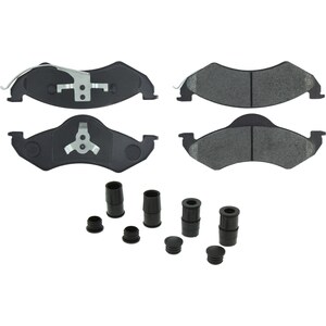 Centric Brake Parts - 106.0746 - Posi-Quiet Extended Wear Brake Pads with Shims a
