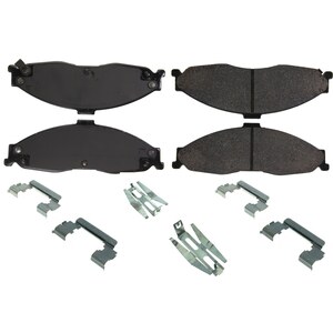 Centric Brake Parts - 106.0749 - Posi-Quiet Extended Wear Brake Pads with Shims a