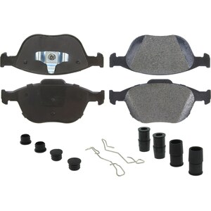 Centric Brake Parts - 106.097 - Posi-Quiet Extended Wear Brake Pads with Shims a