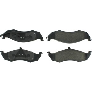 Centric Brake Parts - 300.0417 - Premium Semi-Metallic Br ake Pads with Shims and