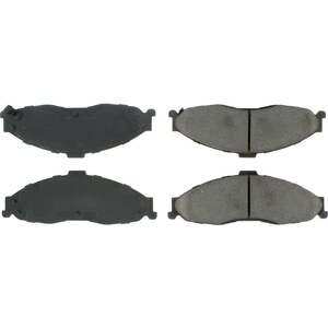 Centric Brake Parts - 300.0749 - Premium Semi-Metallic Br ake Pads with Shims and