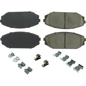 Centric Brake Parts - 300.0793 - Premium Semi-Metallic Br ake Pads with Shims and