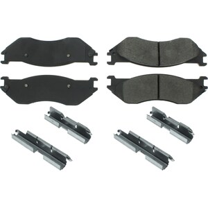 Centric Brake Parts - 300.0897 - Premium Semi-Metallic Br ake Pads with Shims and