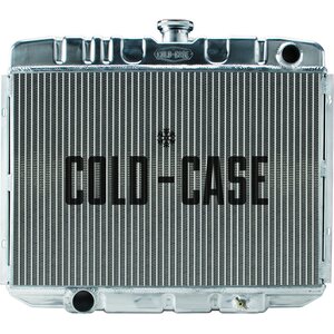 Cold Case Radiators - FOM588 - 67-70 Mustang BB 24 Inch Aluminum Performance Radiator MT