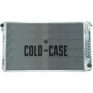 Cold Case Radiators - GMT558A - 67-76 Chevy GMC Pickup Truck Aluminum Radiator AT