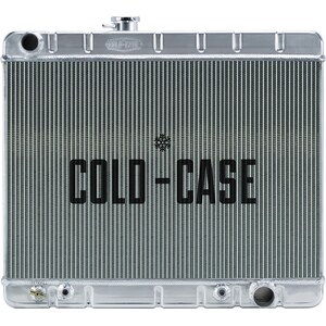 Cold Case Radiators - GPG34A - 66-67 GTO Aluminum Radiator W/O AC AT