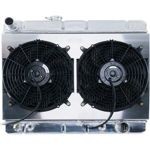 Cold Case Radiators - GPG38ASK - 64-67 GTO w/ AC HO/SD 1.25 Inch Radiator KIT Automatic Transmission