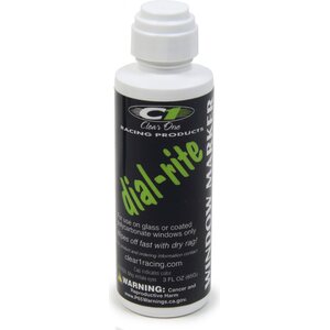 Clear One Racing Products - DRM1 - Dial-in Window Marker White 3oz Dial-Rite