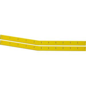 Fivestar - 021-400-Y - 88 MD3 Monte Carlo Wear Strips 1pr Yellow