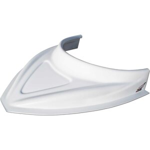Fivestar - 040-4114-W - MD3 Hood Scoop 3in Tall Curved White