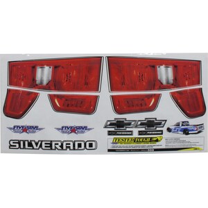 Fivestar - 21191-44541 - 2019 Chevy Silverado Tail ID Graphics Kit