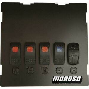 Moroso - 74317 - Dash Blockoff Plate - Mazda Miata 99-04