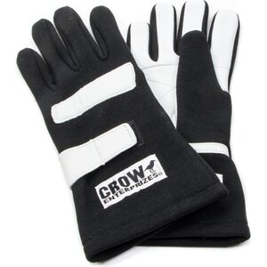 Crow Enterprizes - 11704 - Gloves Small Black Nomex 2-Layer Standard
