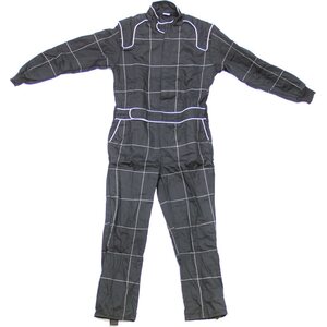 Crow Enterprizes - 27014 - Driving Suit 1-Piece BK 2-Layer Proban Medium