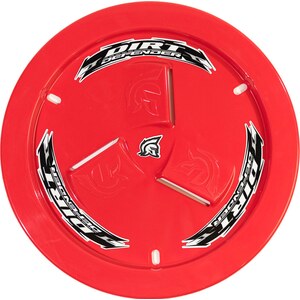 Dirt Defender - 10190 - Wheel Cover Red Vented