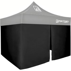 Factory Canopies - 40001-KIT - Wall Kit Black 10ft x 10ft Canopy