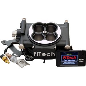FiTech Fuel Injection - 30002 - Go EFI 4 600hp Basic Kit Matte Black