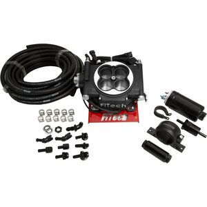 FiTech Fuel Injection - 31002 - Go EFI 4 Master Kit System Black Finish