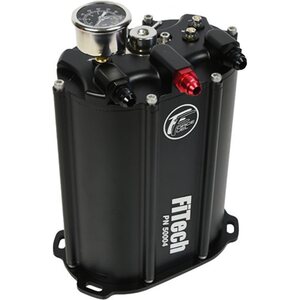 FiTech Fuel Injection - 50004 - 340LPH Force Fuel System Black Finish