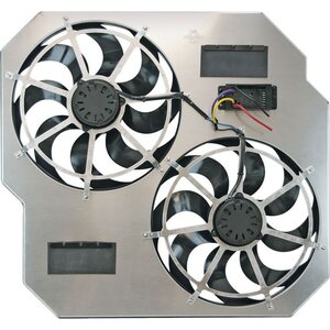 Flex-A-Lite - 104641 - Fan Electric 15in DualSh rouded Puller Controls