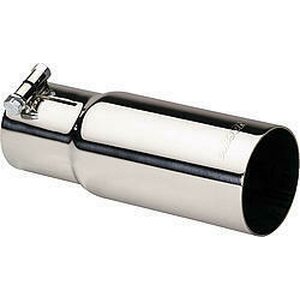 Gibson Exhaust - 500362 - 2.5in Round Exhaust Tip S.S.