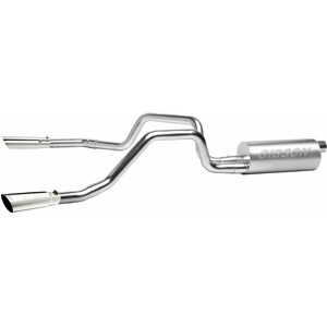Gibson Exhaust - 5560 - Cat-Back Dual Split Exha ust System  Aluminized