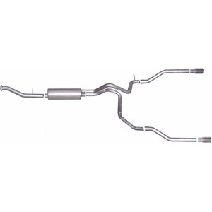 Gibson Exhaust - 5561 - Cat-Back Dual Split Exha ust System  Aluminized