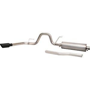 Gibson Exhaust - 619907B - Black Elite Cat-Back Sin gle Exhaust System