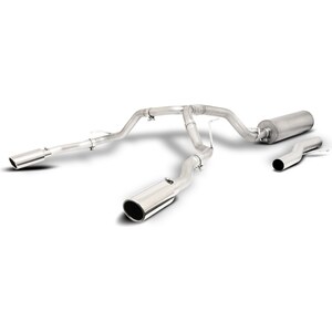 Gibson Exhaust - 65682 - Cat-Back Dual Split Exha ust System Stainless