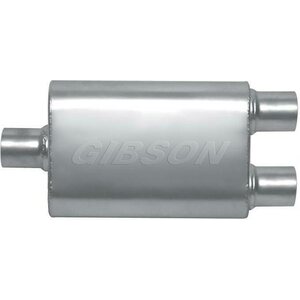 Gibson Exhaust - BM0109 - MWA 3.0in Center/2.5in D ual Oval Muffler