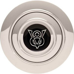 GT Performance - 11-1243 - GT9 Horn Button V8 Logo Color Emblem