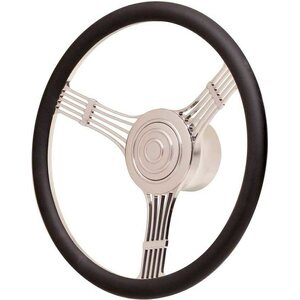 GT Performance - 21-4245 - Steering Wheel GT9 Retro Banjo Leather